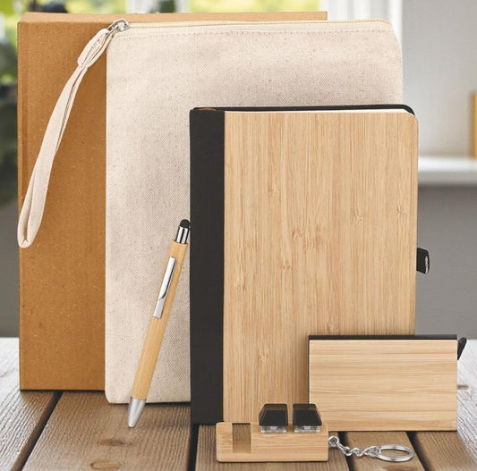 Hamper with Bags - Jute Bag with 5 sets of pcs