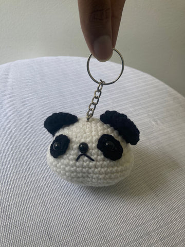 Crochet Keychain - Panda