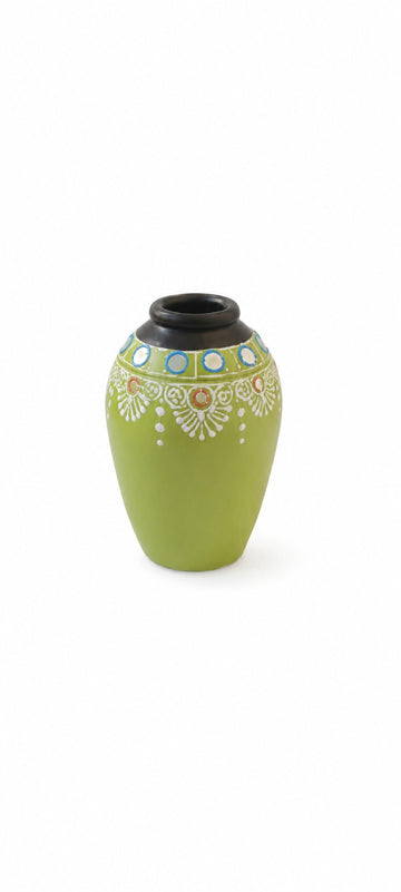 Multiple colour / shape - Glass work with Mandala art (Green & Purple) [KPTG015]