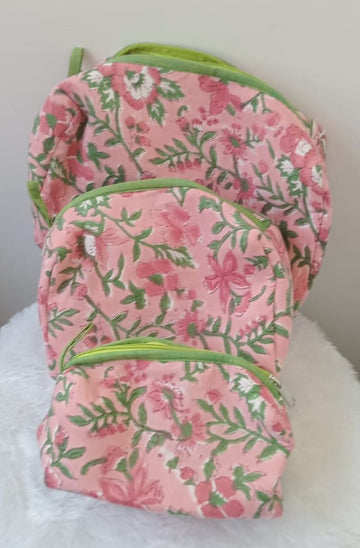 Vanity Pouch set of 3