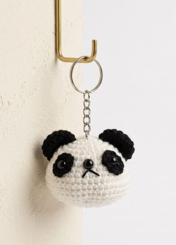 Crochet Keychain - Panda