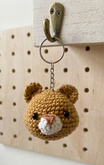 Crochet Keychain - Bear