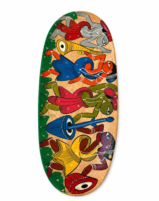Wooden Pattachitra - Tray