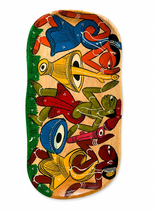 Wooden Pattachitra - Tray