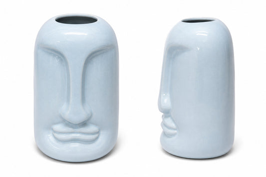 The face vase ( powder blue)
