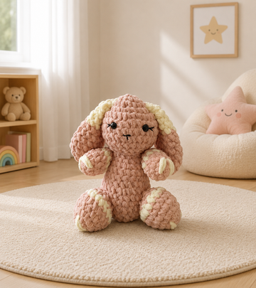 Handcrafted Crochet Teddy