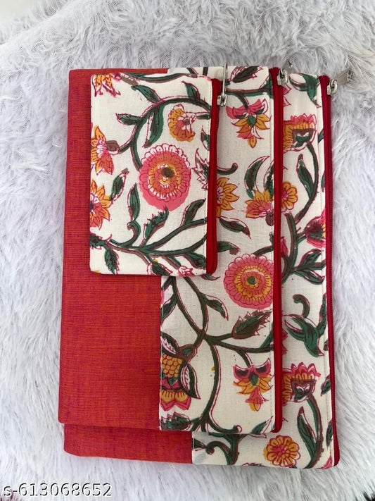 Document Organiser pack of 3 - Red
