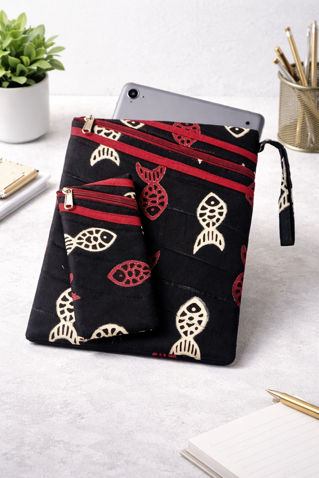 Ipad Combo - Fish Print