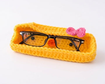 Crochet Glass Holder - Duck