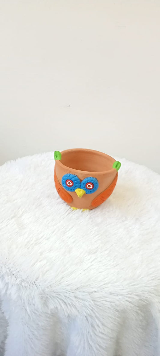 Animal / Birds face planters - Owl