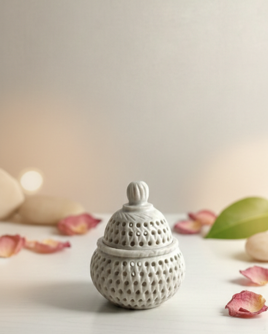 Handi shape Marble box