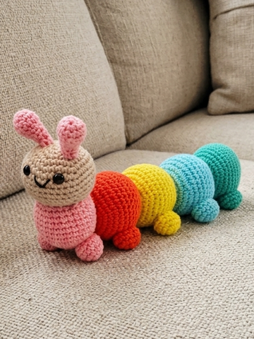 Crochet Toys - Catterpiler
