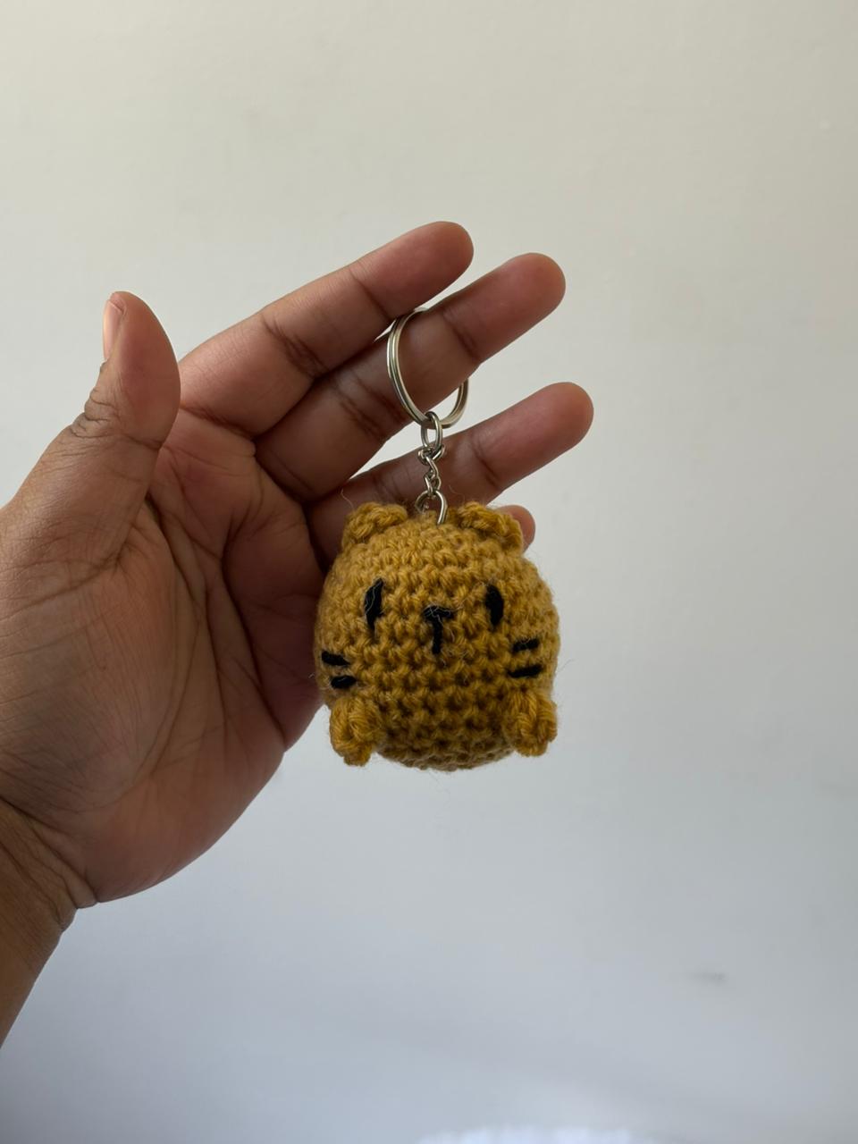 Crochet Keychain - Animal face