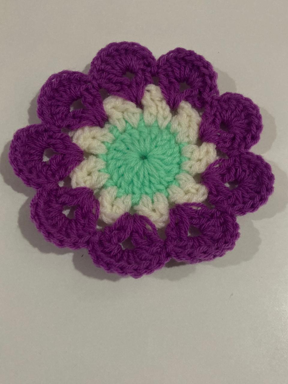 Crochet Coaster - Multicolor