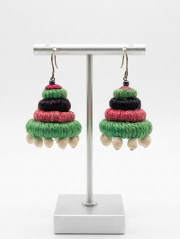 Medium jute jhumka - Multiple Designs [KFLB184]