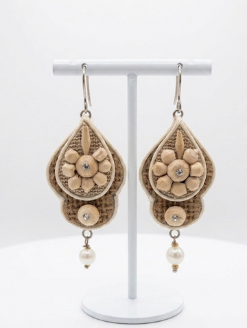 Pearl jhumka earrings - Multiple Designs