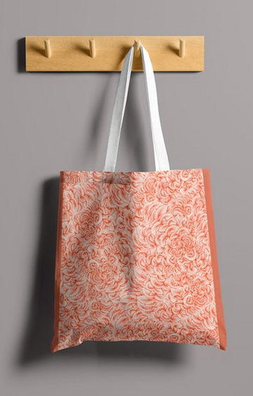 Pumpkin Peach Tote Bag