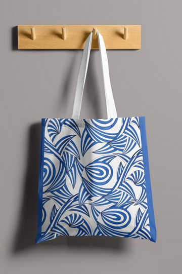 Coral Code Tote Bag