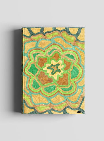 Emerald Mosaic Pattern Diary