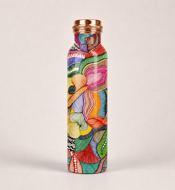 Coralie Art Copper Bottle