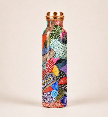 Carnival Art Copper Bottle
