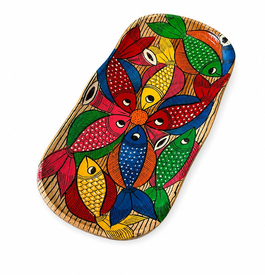 Wooden Pattachitra - Tray