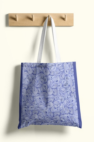 Violet Bloom Tote Bag