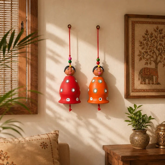 Handcrafted Terracotta Pottery Bell
