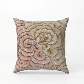 Soft Bloom & Mosaic Art Cushion Covers Set of 2