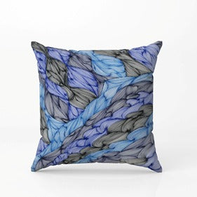 Pastel Feather Flow Cushion Covers Set of 2