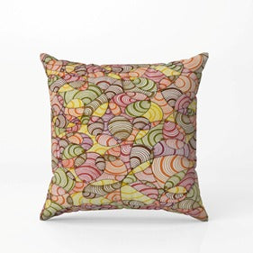 Soft Blossom & Mosaic Cushion Covers Set of 2
