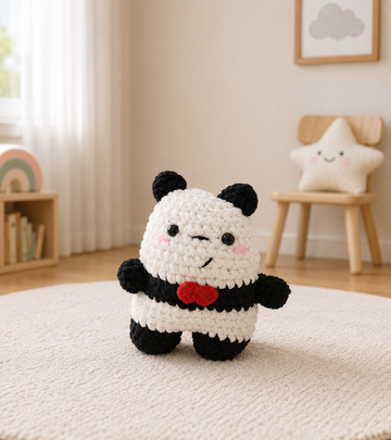 Handcrafted Crochet Panda