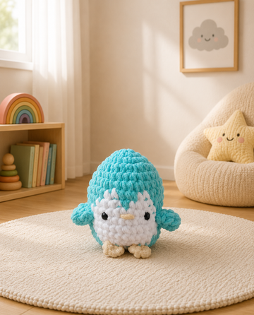 Handcrafted Crochet Mini Penguin