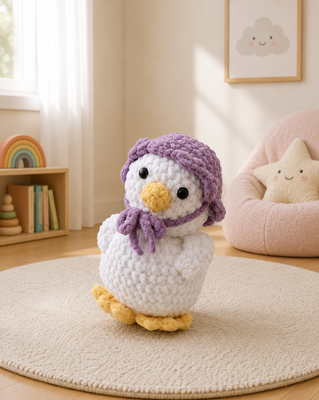 Handcrafted Crochet Duck