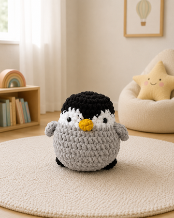 Handcrafted Crochet Penguin