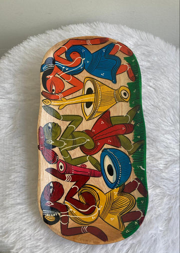 Wooden Pattachitra - Tray