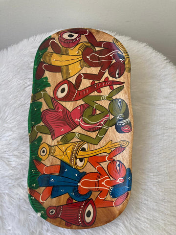 Wooden Pattachitra - Tray
