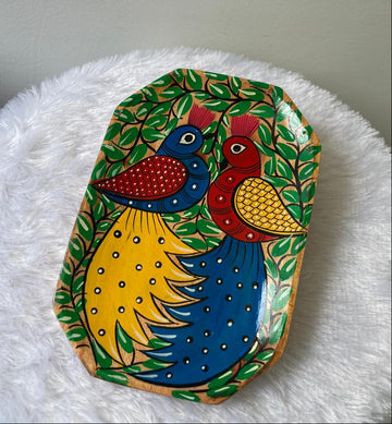Wooden Pattachitra -Tray
