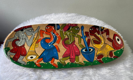 Wooden Pattachitra - Tray