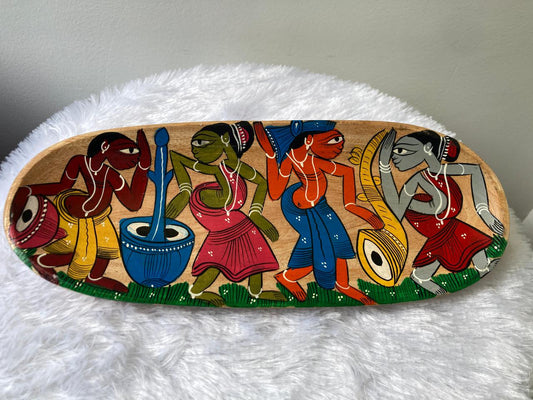 Wooden Pattachitra - Tray