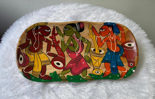 Wooden Pattachitra - Tray